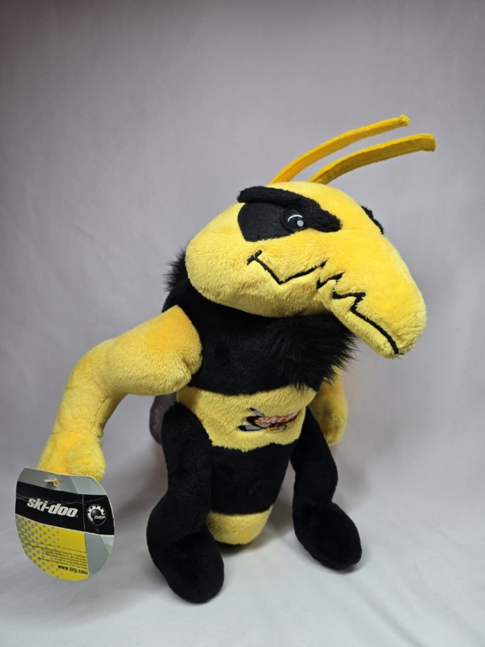 Skidoo X Team Ski Doo Bumble Bee Plush Stuffed Animal Russ Berrie With Tag RARE